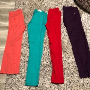 Multi-color bundle of celebrity pink jeans